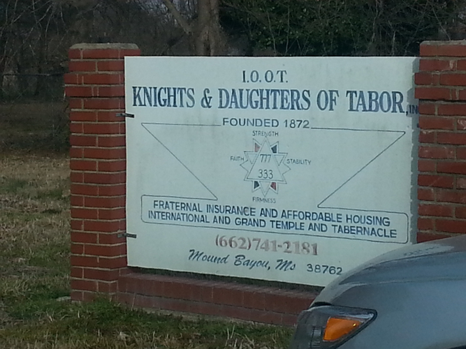 Knights & Daughters of Tabor - Mound Bayou